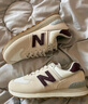 NEW BALANCE NB574官方休闲鞋女鞋复古舒适秋冬透气网鞋轻便百搭潮流运动鞋 米白色 WL574RCF 36 (脚长22.5cm)尺码详询客服 实拍图