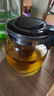 天喜（TIANXI）泡茶壶耐热大容量玻璃茶壶加厚茶具茶水分离壶大容量泡茶器2000ml 实拍图