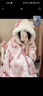 芭麦图HelloKitty凯蒂猫睡衣 珊瑚绒睡袍斗篷睡衣女秋冬季加绒加厚可爱 凯蒂猫斗篷睡袍+裤 M 女160推荐体重80-100斤 实拍图