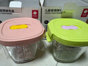 babycare婴儿辅食盒玻璃宝宝辅食保鲜工具便携防漏可蒸煮冷冻储存-粉220ml 实拍图
