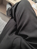 京东京造【加绒加厚】休闲裤男西裤子男士服装秋冬易打理西装裤男 黑色L 实拍图