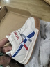 泰兰尼斯秋季学步鞋男宝宝鞋子女童婴儿鞋透气软底机能鞋白/蓝（超纤）22 实拍图