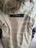 骆驼（CAMEL）户外极寒派克工装毛领情侣款羽绒服保暖加厚中长款外套 实拍图
