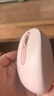 罗技（Logitech）M196 无线蓝牙鼠标 办公鼠标 笔记本商务办公家用 小巧便携 对称手型 玫瑰粉 实拍图