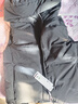 森马（Semir）棉马甲女冬季防泼水纯色oversize立领面包服叠穿时尚百搭外套 黑色90001 L 实拍图