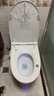 东芝（TOSHIBA）小海豚pro智能马桶全自动带水箱泡沫盾脚感翻圈盖坐便器A405-305 实拍图