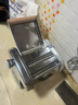 复兴山东龙口复兴牌压面机家用电动面条机全自动饺子皮机不锈钢擀面机 电动DMT-5带托板 无礼包 实拍图