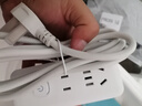 【京东物流】家用智能排插米用家用USB插座板插线板电源多功能开关插排接线板插板 7孔【2插位 1.8米】明星爆款 实拍图