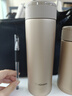 象印（ZO JIRUSHI）进口保温杯保冷男女士不锈钢水杯子学生便携茶杯金色ASE50 实拍图