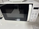 海尔（Haier）微波炉烤箱一体机 小型家用20升烧烤解冻 平板易清洁 智能菜单多功能微波炉HW-GE20T1W 实拍图