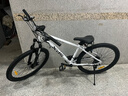 喜德盛山地自行车黑客380避震前叉21速禧玛诺变速X6铝合金车架通勤代步 白/黑色（26款） 15.5寸（建议身高150-165cm） 实拍图