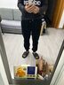 班尼路（Baleno）加绒休闲裤男冬季加厚保暖外穿男士收脚裤宽松显瘦青少年束脚裤潮 实拍图