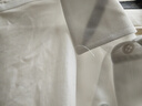 京东京造【奢华200支】衬衫男白衬衫长袖衬衫外套男装冬装高端 白色 40 实拍图