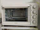 苏泊尔（SUPOR）家用全自动大容量40L电烤箱 上下独立控温带炉灯多功能烘焙烧烤奶油白OJ40A808 实拍图