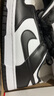耐克NIKE男复古休闲板鞋 DUNK缓震运动鞋 HF5441-100黑白43 实拍图
