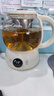 美的（Midea）煮茶器煮茶壶花茶壶 养生壶迷你恒温电热水壶蒸茶器喷淋式316L不锈钢烧水壶黑茶茶具1升YSTM-Z11 实拍图