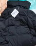 坦博尔羽绒服女短款可拆卸帽时尚大廓形秋冬外套厚530368D 黑色 175  实拍图
