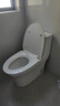 九牧（JOMOO）马桶 家用虹吸式马桶大冲力节水坐便器 防臭瞬冲 易洁抗菌马桶 行业爆款-双旋暴风冲11370-305坑 实拍图