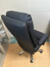 顾全老板椅可躺办公椅真皮家用工学椅午休转椅电脑椅子C533黑皮 实拍图