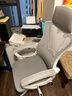 锦汐 电脑椅家用办公椅子靠背人体工学椅学习转椅老板座椅游戏电竞椅 【可后躺】白框灰网 实拍图