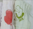 babycare婴儿洗脸毛巾小方巾超柔软纯棉口水巾棉凯米冰企鹅4条装 30*30 实拍图