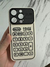 米向计算机图案苹果17手机壳iPhone17promax手机壳苹果16/15视窗款14/13全包12创意11xr保护套手机套 磨砂大视窗-白色-kb计算机0922 苹果 17ProMax 实拍图