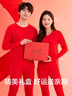 红豆大红内衣男纯棉秋衣秋裤柔棉内裤棉袜结婚保暖【红色本命年】 实拍图