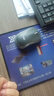 罗技（Logitech）M185鼠标 无线鼠标 办公鼠标 对称鼠标 黑色灰边 带无线2.4G接收器 实拍图