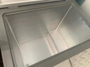 美的（Midea）专利减霜KMF囤货冰柜 冷藏冷冻冷柜转换节能大冰柜卧式家用商用冰柜小冰政府补贴冰箱 【减霜80%】200L*囤货优选灰色款 200L 实拍图