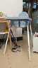 宜家（IKEA）ANTILOP安迪洛高脚椅宝宝餐椅婴儿餐椅儿童椅学坐椅多功能椅子 蓝灰色含托盘 实拍图