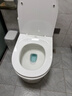 欧帝奴（OUDINU）节水防臭漩涡虹吸式大冲力连体式坐便器小户型卫生间抽水马桶家用 B【经典款】大冲力+中户型 实拍图