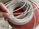 山泽(SAMZHE)电信级皮线光纤 室内单模单芯光纤入户线 1芯2钢丝光缆 白色500米 FH12-500B 实拍图