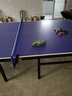 凯捷质造（KAIJIE）乒乓球桌室内家用可折叠移动式专业比赛标准乒乓球台 不带滚轮 KJ012-40入门款 实拍图