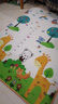 爬行垫婴儿无毒无甲醛宝宝爬爬垫整张双面客厅家用儿童防滑地垫子 双面图案【150x200cm款式随机】 防潮隔凉（厚度1.5CM）折叠发货 实拍图