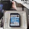 金士顿（Kingston）128GB SD存储卡 U3 V30 相机内存卡 高速sd卡大卡 4K超高清拍摄 读速200MB/s 实拍图