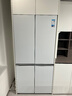 美的（Midea）熊墩墩系列603L十字门冰箱超净养鲜纯平全嵌双系统超大容量一级能效无霜BCD-603WUSPZM(E)国家补贴 实拍图