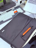 绿巨能（llano）电脑包手提笔记本包14英寸商务通勤斜跨 背板支架耐磨环保材质 实拍图