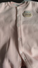 婴儿连加绒体衣宝宝长袖秋冬季保暖哈衣新生儿爬服童装衣服 粉色字母小熊连体衣 73cm 实拍图
