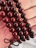 龍隐正宗小叶紫檀手串男女士款文玩手链檀香木佛珠子转运正品高端情侣 爆满金星【京仓速发】 8mm*108颗 实拍图