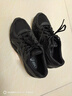 亚瑟士（ASICS）男鞋女鞋26春新款JOG 100T稳定基础宽楦运动鞋慢跑缓冲减震跑步鞋 1021A463-001/黑武士/宽楦版 店长推荐 37 (内长230mm) 实拍图
