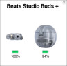 beats Studio Buds +  (第二代) 真无线降噪耳机 蓝牙耳机  兼容苹果安卓系统 透明 实拍图