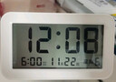 得力（deli）儿童节礼物充电电子闹钟背光家用学生儿童温湿度计床头钟开学升学必备白 LE103A开学必备礼物 实拍图