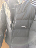 李宁鸭绒羽绒服男2025休闲短款冬季加绒加厚连帽防风保暖百搭外套男 黑色（常规鸭绒款） 2XL 实拍图