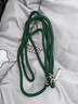 迪普尔 手机挂绳挂脖斜挎可背伸缩可调节防丢万能手机壳结实耐用长款墨绿色长款【指环扣+夹片】 实拍图