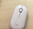 罗技（Logitech）LOGITECH PEBBLE鼠标 无线蓝牙鼠标 办公静音鼠标 女性鼠标对称鼠标 鹅卵石造型 米白色 实拍图