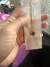 项链高级感女轻奢小众设计ins冷淡风锁骨链双面四叶草可水洗吊坠 金色 四叶花项链 A0292 实拍图