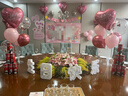 抓周18岁成人礼场景布置十八岁成年礼男孩女孩女生生日礼物装饰背景墙 粉色灯款+生日快乐灯 实拍图