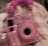 富士instax miniSE 一次成像拍立得相机 旅行 智能 拍照 礼物 白色 套餐2：官配内容+白边20张+SE硅胶套 实拍图