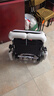 京巧铝合金手动轮椅小型轻便可折叠老年人专用出行便携式旅行代步车 实拍图