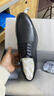金利来（Goldlion）男鞋正装商务休闲鞋舒适轻质透气时尚皮鞋58083057101A黑43码 实拍图